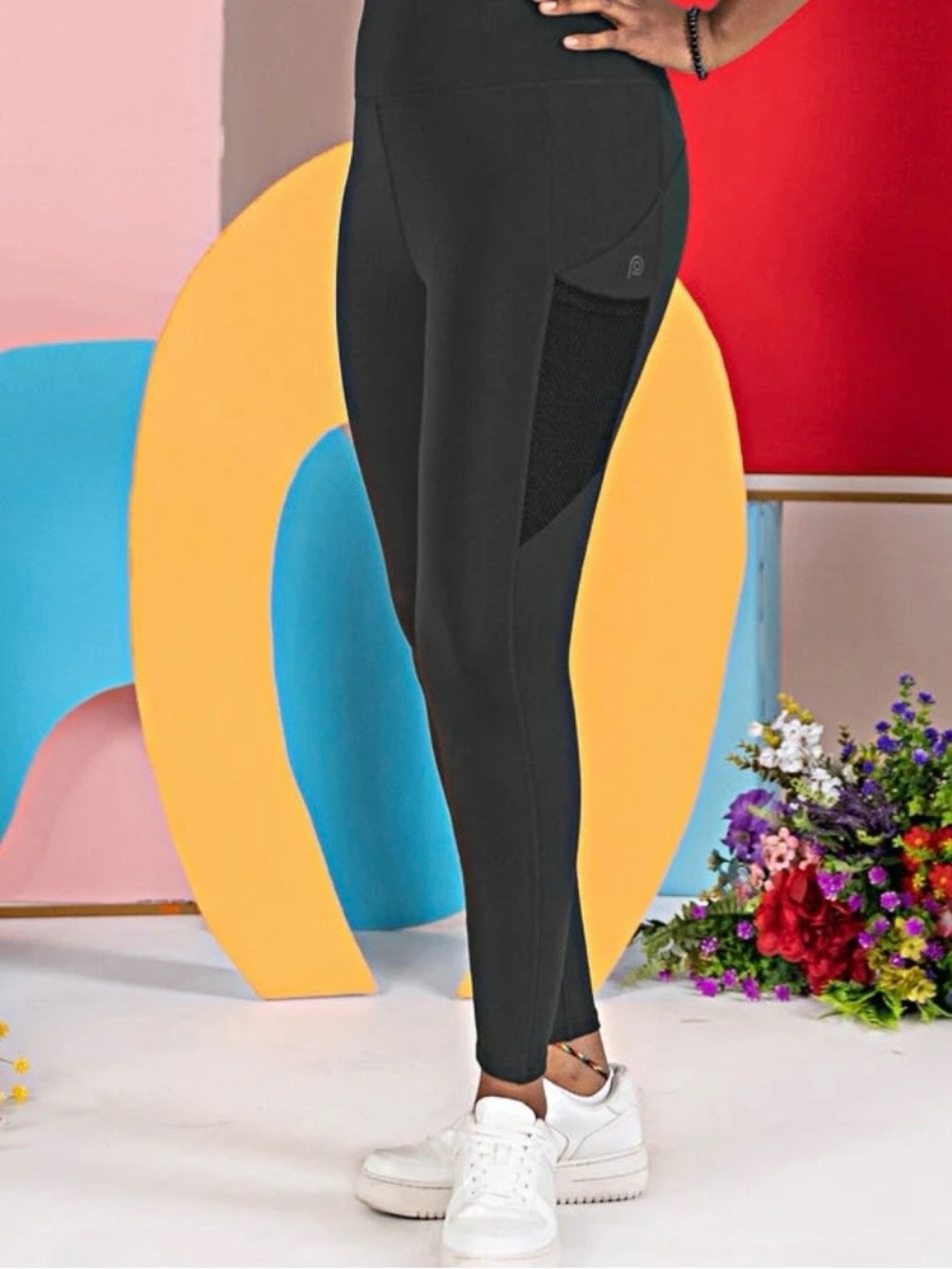 POP Fit Black High-Waist Pocket Leggings